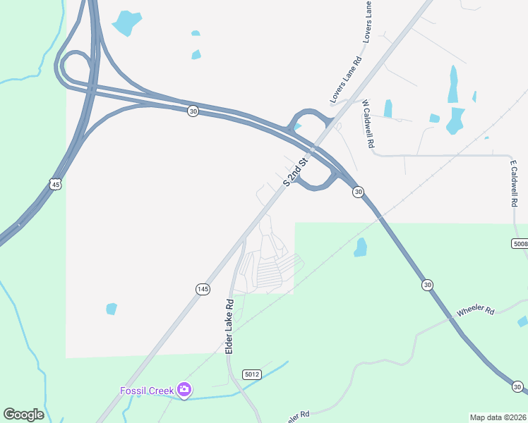 map of restaurants, bars, coffee shops, grocery stores, and more near 2405 South 2nd Street in Booneville