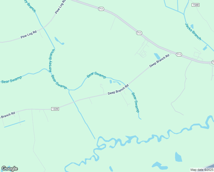 map of restaurants, bars, coffee shops, grocery stores, and more near 636 Deep Branch Road in Lumberton