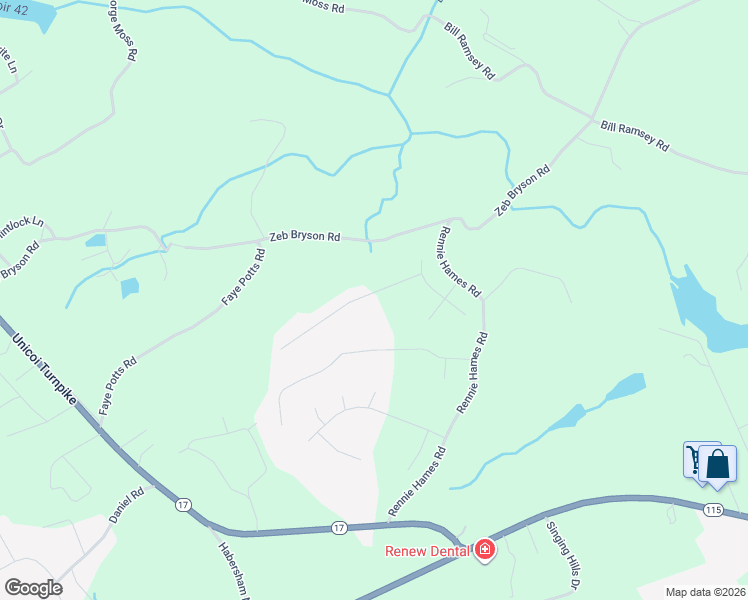 map of restaurants, bars, coffee shops, grocery stores, and more near 465 Applewood Court in Clarkesville