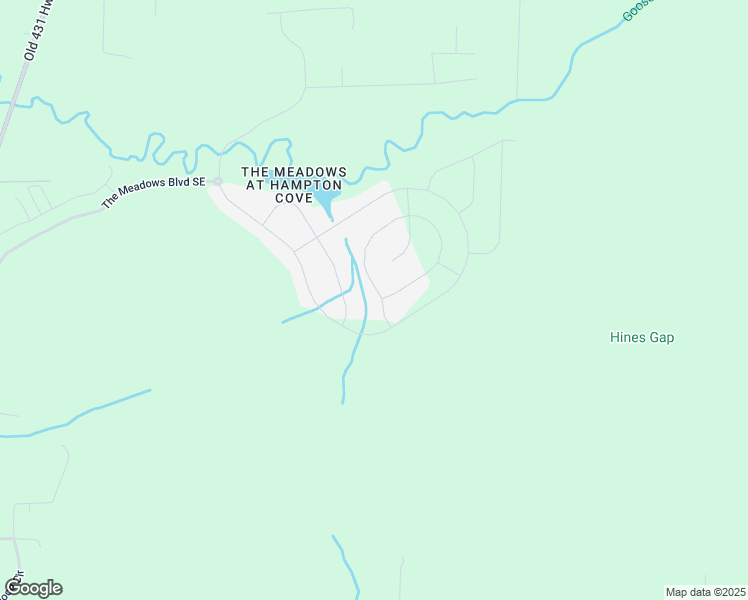 map of restaurants, bars, coffee shops, grocery stores, and more near 8107 Trail Meadow Drive Southeast in Owens Cross Roads