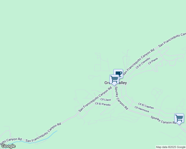 map of restaurants, bars, coffee shops, grocery stores, and more near 39661 San Francisquito Canyon Road in Santa Clarita