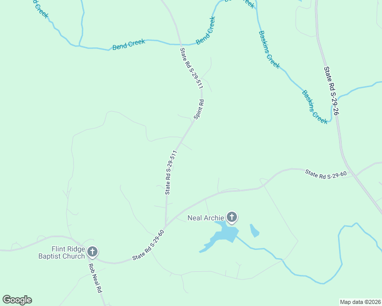 map of restaurants, bars, coffee shops, grocery stores, and more near 3921 State Road S-29-511 in Heath Springs