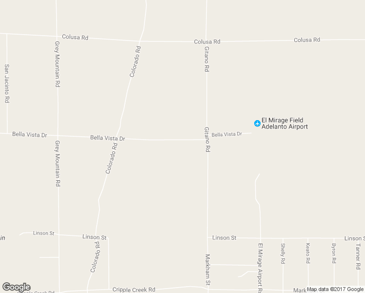 map of restaurants, bars, coffee shops, grocery stores, and more near 2551 Bella Vista Drive in El Mirage