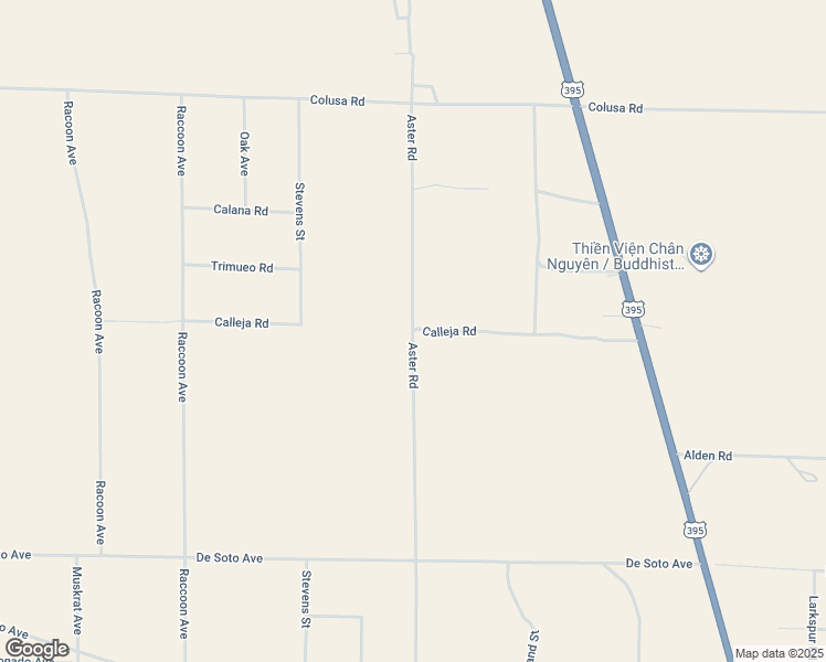 map of restaurants, bars, coffee shops, grocery stores, and more near Calleja Road in Adelanto