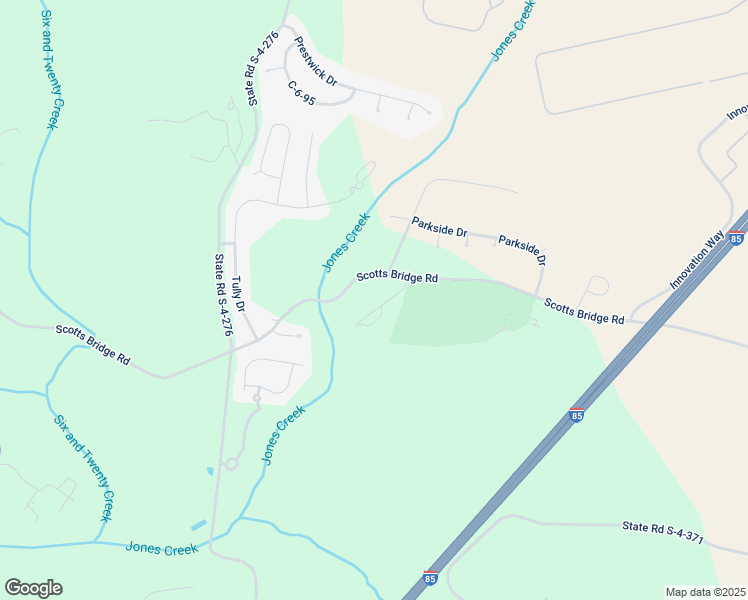 map of restaurants, bars, coffee shops, grocery stores, and more near 110 Grove Park Drive in Anderson