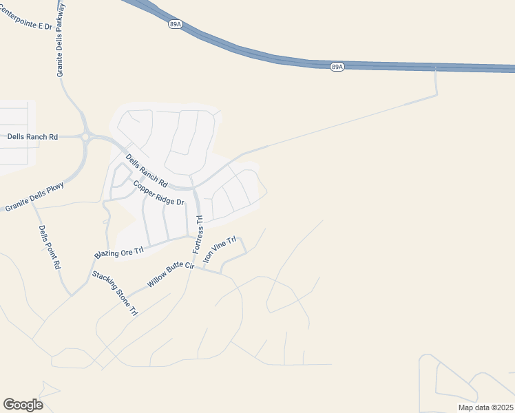 map of restaurants, bars, coffee shops, grocery stores, and more near 3275 Iron King Circle in Prescott