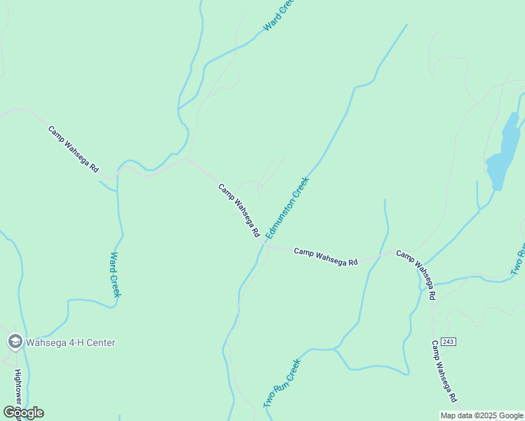 map of restaurants, bars, coffee shops, grocery stores, and more near 7260 Camp Wahsega Road in Dahlonega