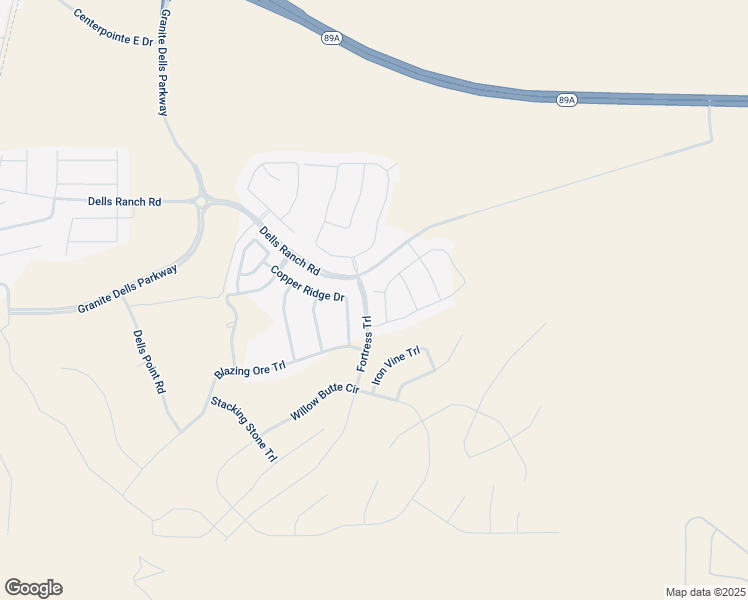 map of restaurants, bars, coffee shops, grocery stores, and more near 3383 Iron King Circle in Prescott