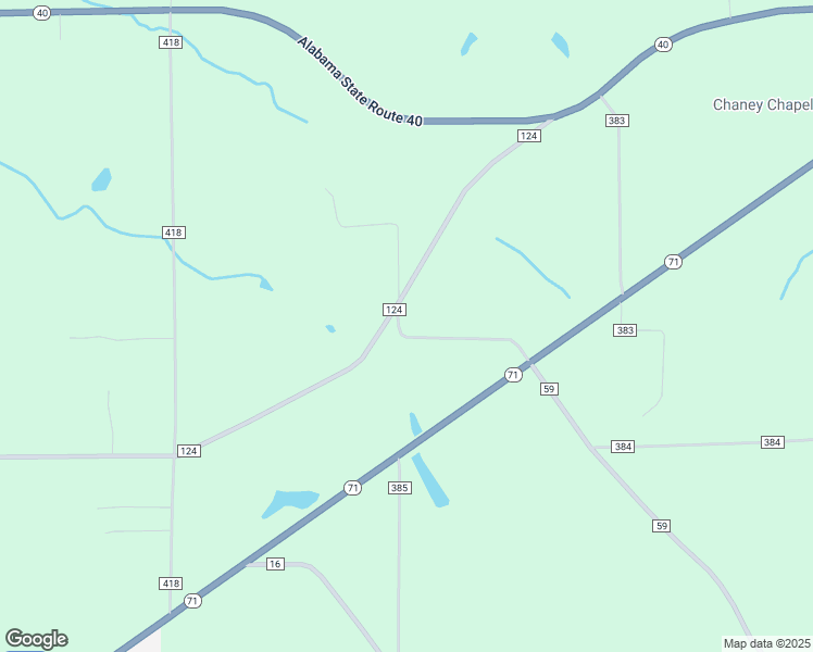 map of restaurants, bars, coffee shops, grocery stores, and more near 338 County Road 59 in Dutton
