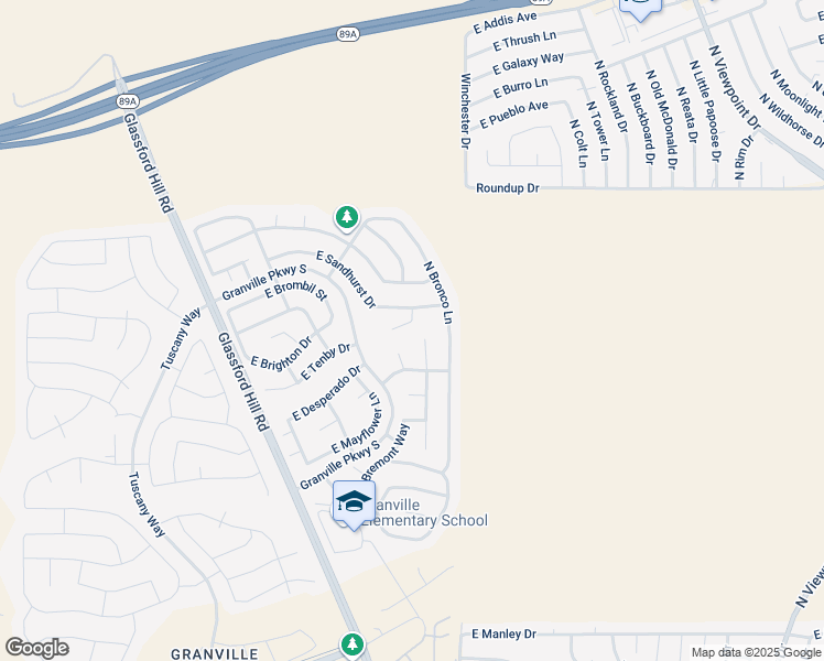 map of restaurants, bars, coffee shops, grocery stores, and more near 5681 North Blanton Drive in Prescott Valley