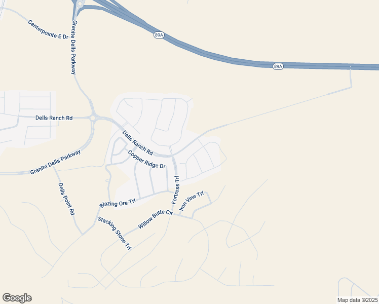 map of restaurants, bars, coffee shops, grocery stores, and more near 3363 Iron King Circle in Prescott