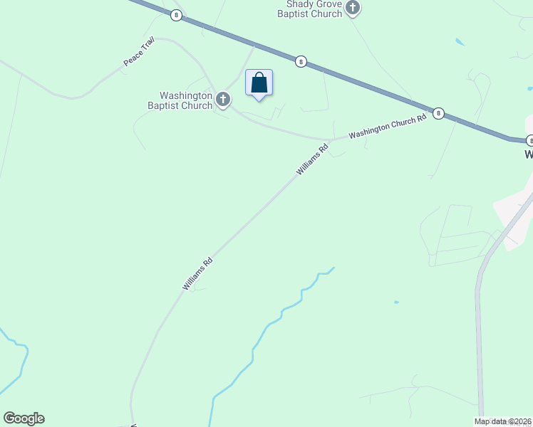 map of restaurants, bars, coffee shops, grocery stores, and more near 139 Williams Road in Pelzer