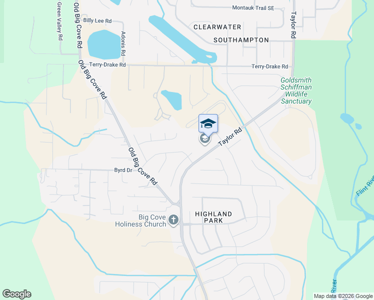 map of restaurants, bars, coffee shops, grocery stores, and more near 7402 Nature Walk Way Southeast in Owens Cross Roads