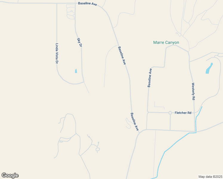 map of restaurants, bars, coffee shops, grocery stores, and more near 1516 Monarch Drive in Santa Ynez