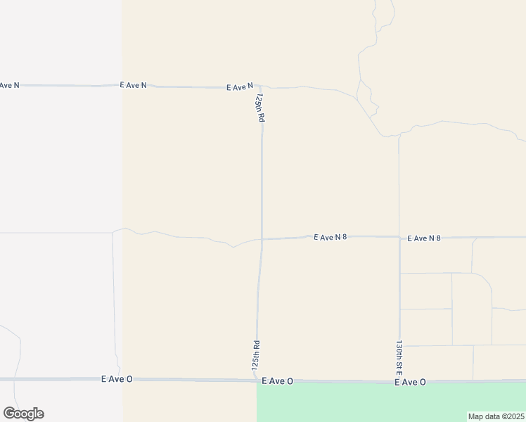 map of restaurants, bars, coffee shops, grocery stores, and more near 125th Street East in Los Angeles County