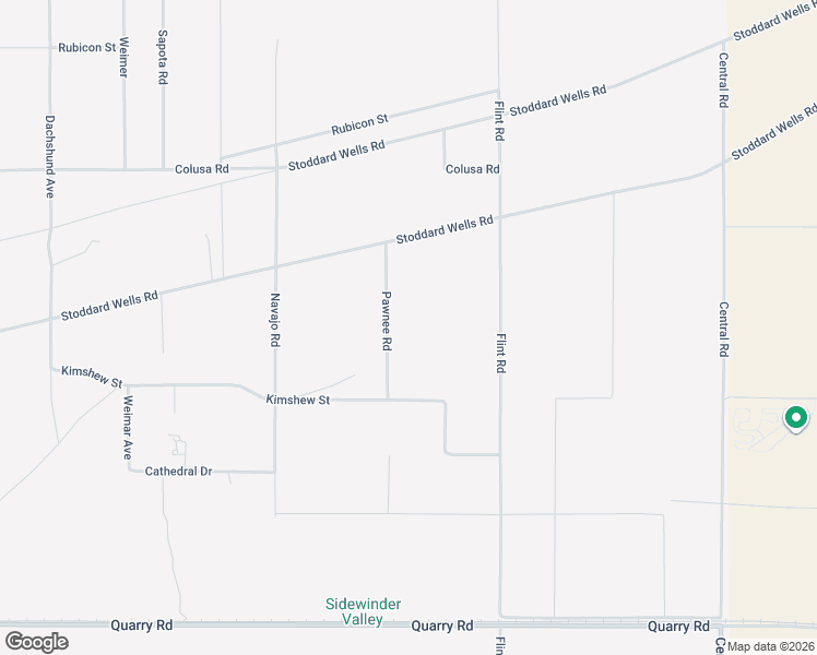 map of restaurants, bars, coffee shops, grocery stores, and more near 21755 Pawnee Road in Apple Valley