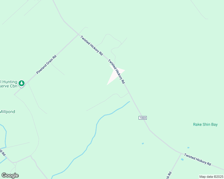 map of restaurants, bars, coffee shops, grocery stores, and more near Twisted Hickory Road in Bladen County
