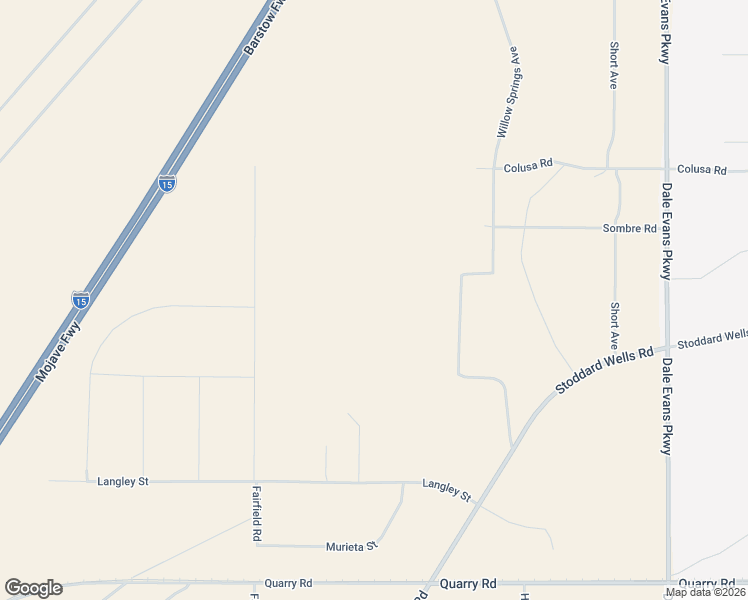 map of restaurants, bars, coffee shops, grocery stores, and more near 3 Lts E Of Fairfield Avenue in Apple Valley