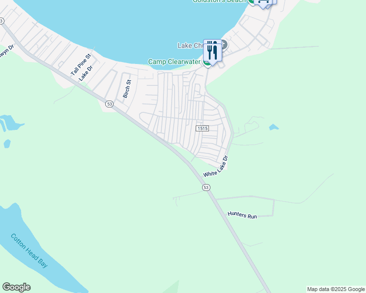 map of restaurants, bars, coffee shops, grocery stores, and more near 77 Gooden Drive in Elizabethtown