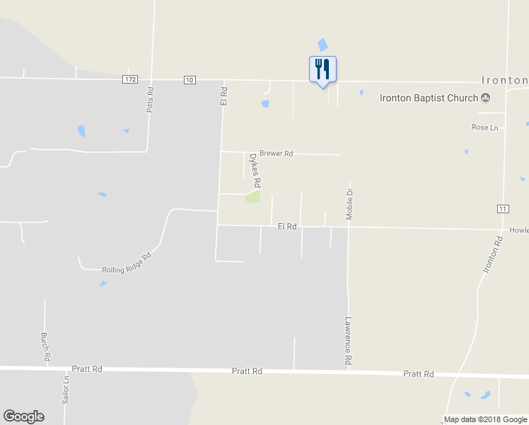 map of restaurants, bars, coffee shops, grocery stores, and more near 4 Hamby Lane in Little Rock