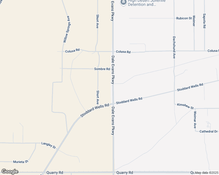 map of restaurants, bars, coffee shops, grocery stores, and more near 14955 Dale Evans Parkway in Apple Valley