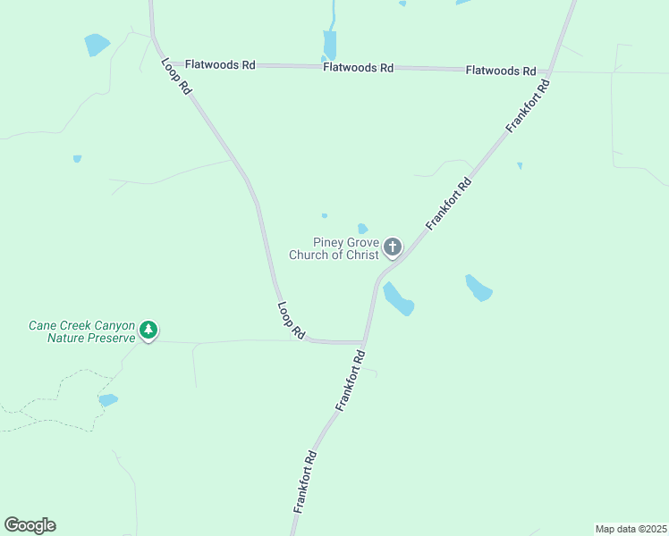 map of restaurants, bars, coffee shops, grocery stores, and more near 5885-6365 Frankfort Road in Tuscumbia