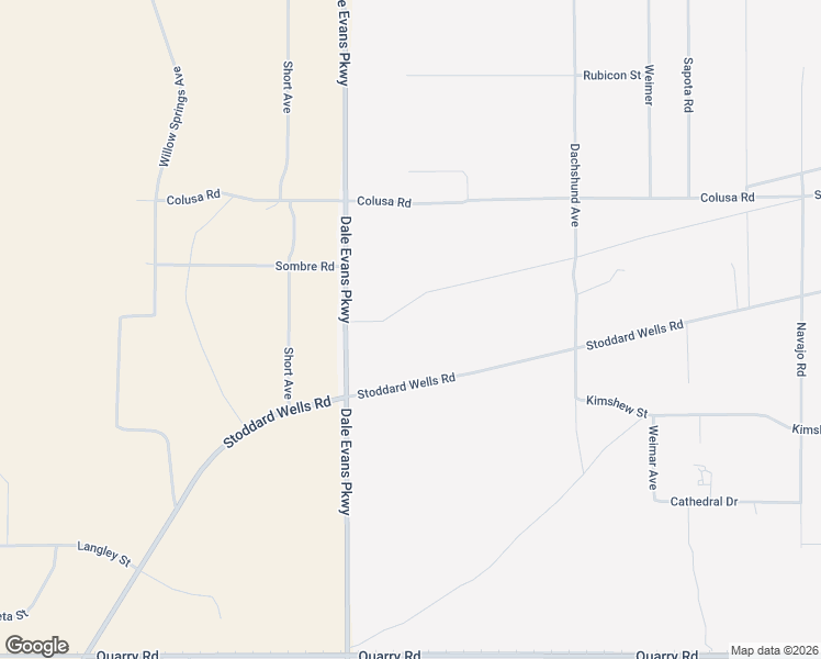 map of restaurants, bars, coffee shops, grocery stores, and more near 20695 Dale Evans Parkway in Apple Valley