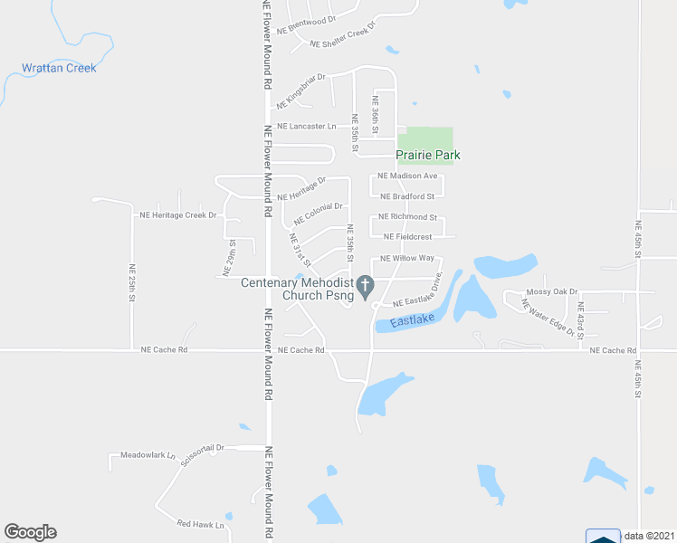 map of restaurants, bars, coffee shops, grocery stores, and more near 3103 Northeast Plymouth Rock in Lawton