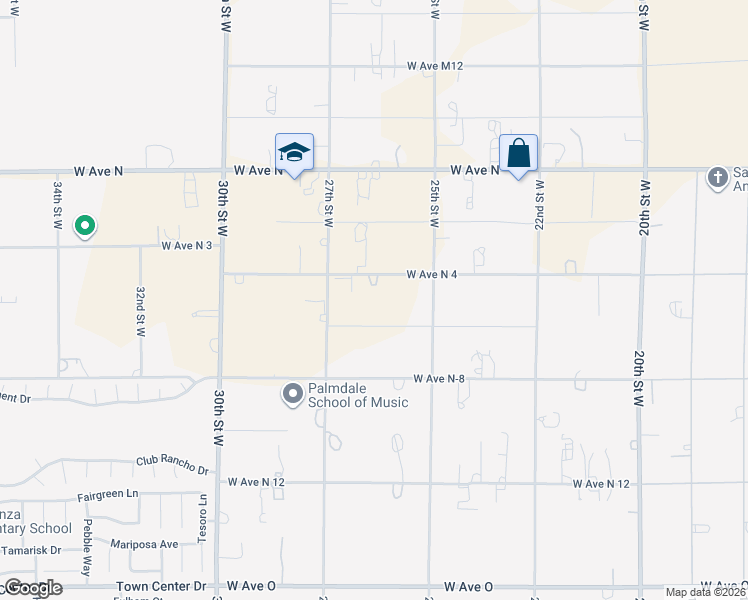map of restaurants, bars, coffee shops, grocery stores, and more near in Leona Valley