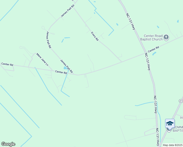 map of restaurants, bars, coffee shops, grocery stores, and more near 3309 Center Road in Bladenboro