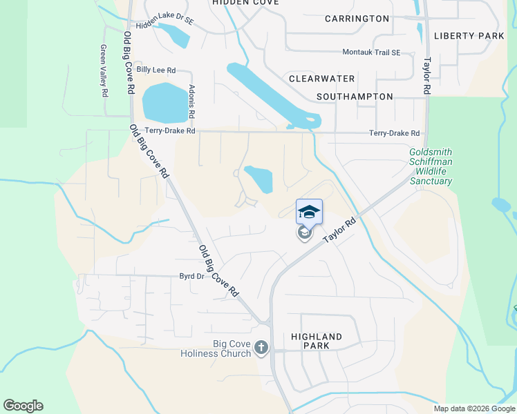 map of restaurants, bars, coffee shops, grocery stores, and more near 266 Terry Drake Road in Owens Cross Roads