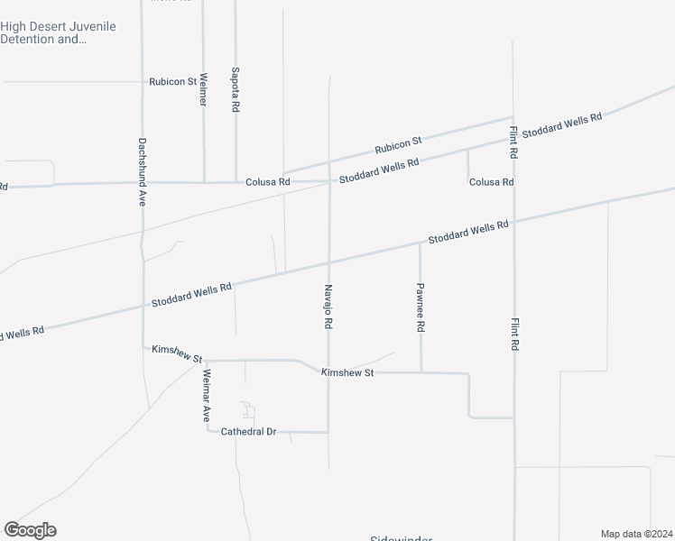 map of restaurants, bars, coffee shops, grocery stores, and more near 20501 Stoddard Wells Road in Apple Valley