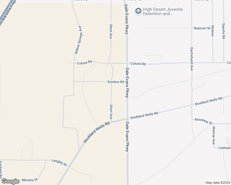 map of restaurants, bars, coffee shops, grocery stores, and more near Short Avenue in Apple Valley