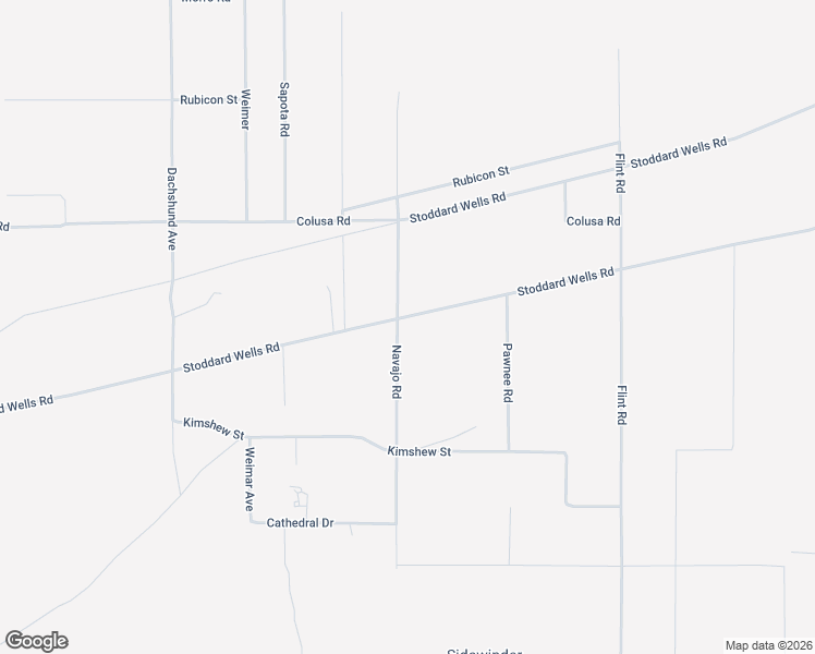 map of restaurants, bars, coffee shops, grocery stores, and more near 21564 Stoddard Wells Road in Apple Valley