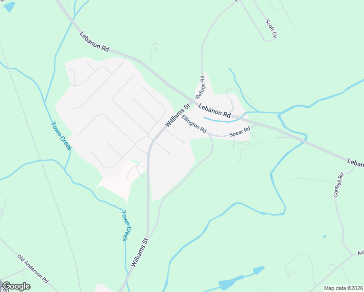 map of restaurants, bars, coffee shops, grocery stores, and more near 106 Wyndham Drive in Pendleton