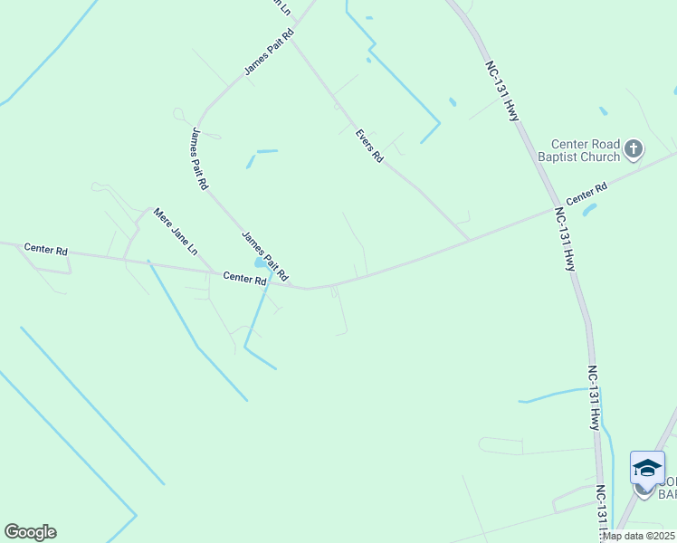 map of restaurants, bars, coffee shops, grocery stores, and more near 3358 Center Road in Bladenboro