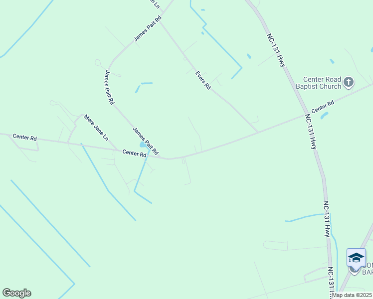 map of restaurants, bars, coffee shops, grocery stores, and more near 3358 Center Road in Bladenboro