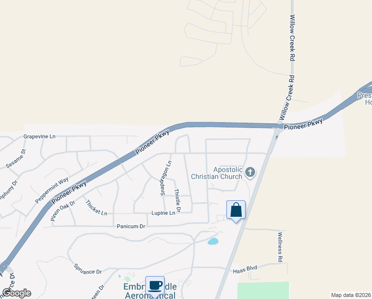 map of restaurants, bars, coffee shops, grocery stores, and more near 5883 Nightshade Lane in Prescott