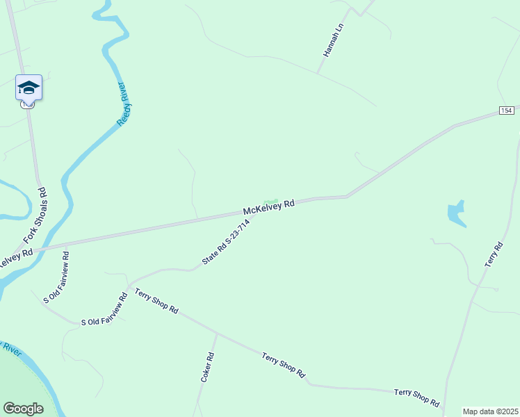 map of restaurants, bars, coffee shops, grocery stores, and more near 1718 McKelvey Road in Fountain Inn