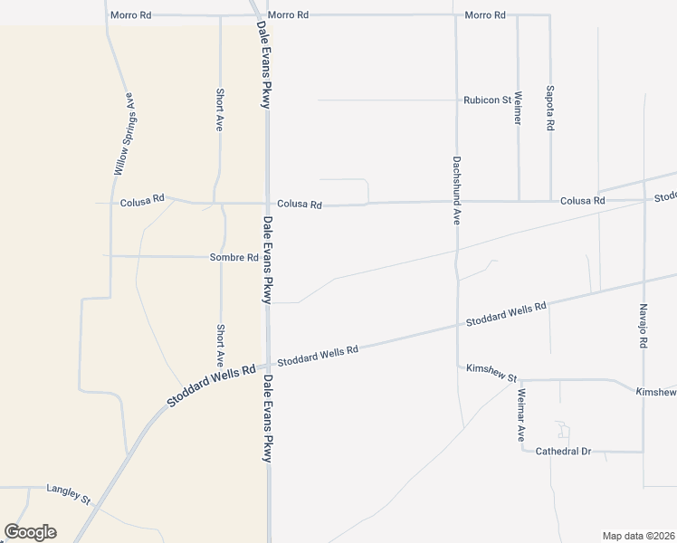 map of restaurants, bars, coffee shops, grocery stores, and more near 20695 Dale Evans Parkway in Apple Valley