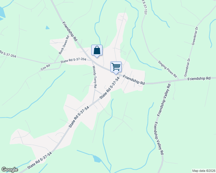 map of restaurants, bars, coffee shops, grocery stores, and more near 931 State Road S-37-54 in Seneca