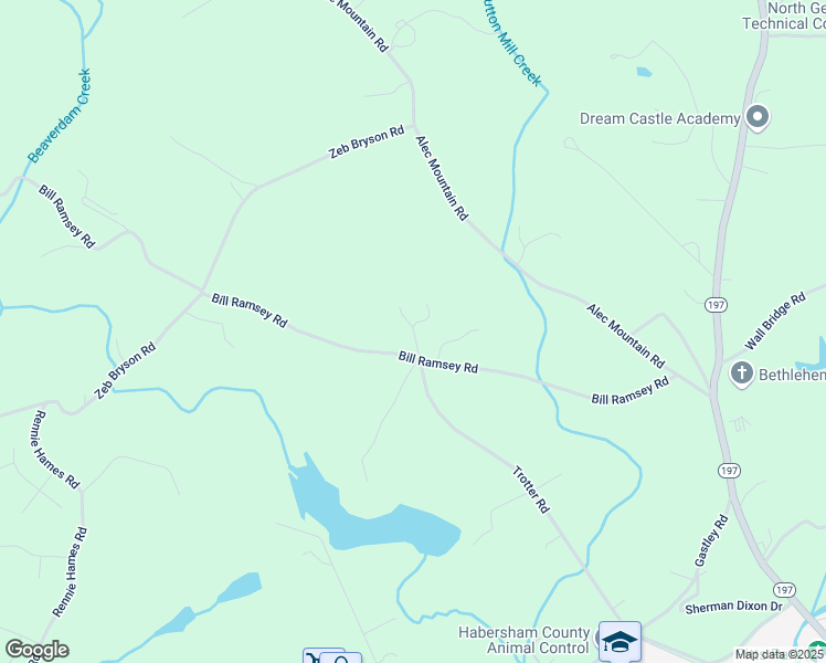 map of restaurants, bars, coffee shops, grocery stores, and more near Heritage Golf Course Drive in Clarkesville