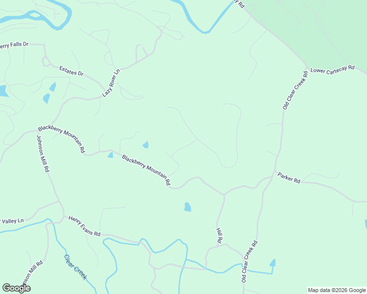 map of restaurants, bars, coffee shops, grocery stores, and more near Mitten Leaf Lane in Gilmer County