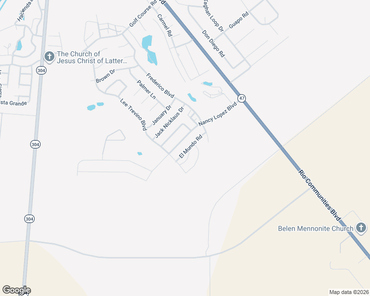 map of restaurants, bars, coffee shops, grocery stores, and more near 116 El Mundo Road in Belen