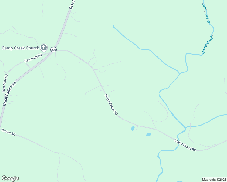 map of restaurants, bars, coffee shops, grocery stores, and more near 3962 Major Evans Road in Lancaster