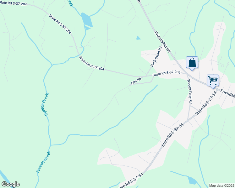 map of restaurants, bars, coffee shops, grocery stores, and more near 158-232 Cox Road in Seneca
