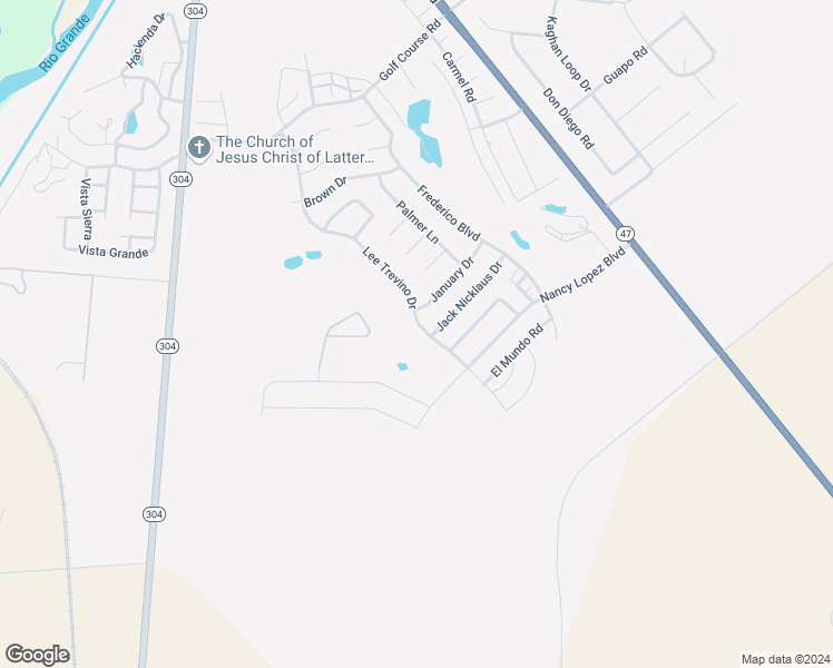 map of restaurants, bars, coffee shops, grocery stores, and more near 1013 Lee Trevino Drive in Belen