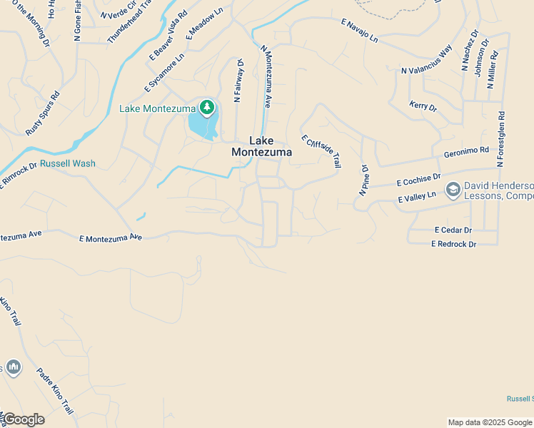 map of restaurants, bars, coffee shops, grocery stores, and more near 4130 North Pima Way in Lake Montezuma