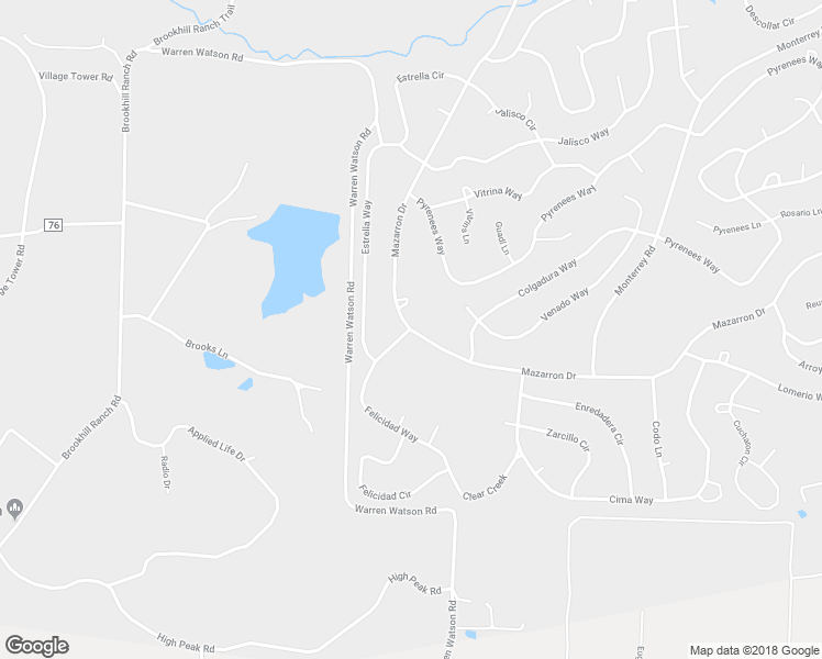 map of restaurants, bars, coffee shops, grocery stores, and more near 178 Mazarron Drive in Hot Springs Village