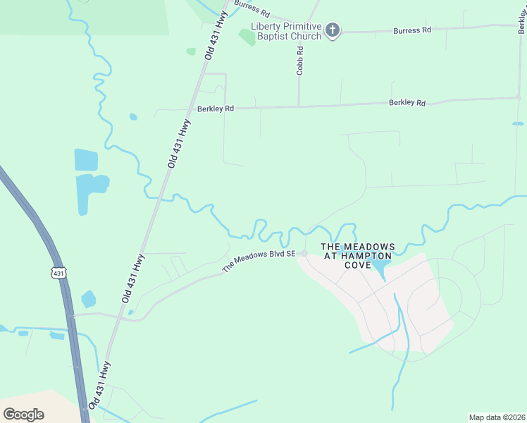 map of restaurants, bars, coffee shops, grocery stores, and more near 291 School Road in Gurley